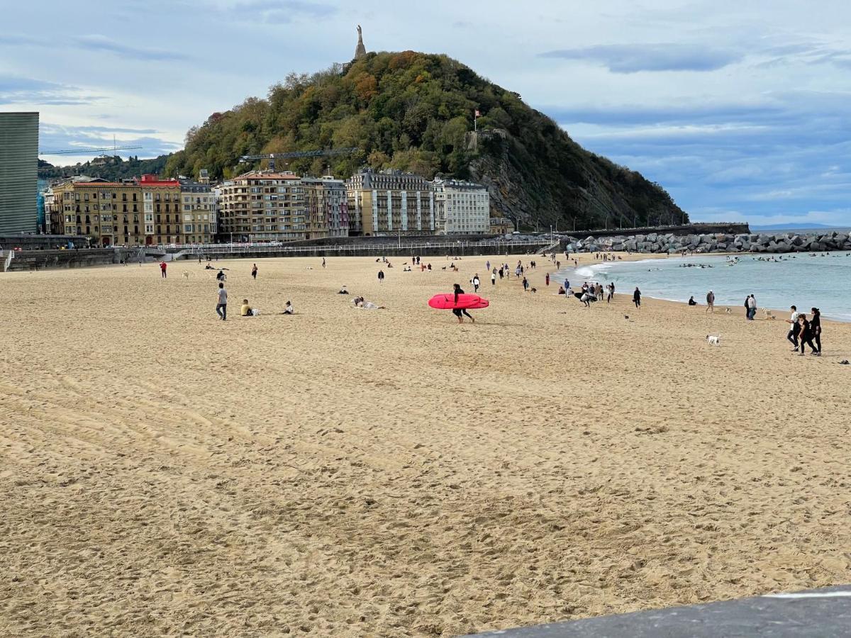 Usandizaga Apartment, Second Line Beach, Free Parking San Sebastián Exterior photo